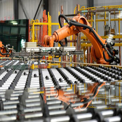 kupować Gęstość 4-6 mm Maszyna do przetwarzania szkła pływającego 200Tpd Linia produkcyjna szkła online manufacture