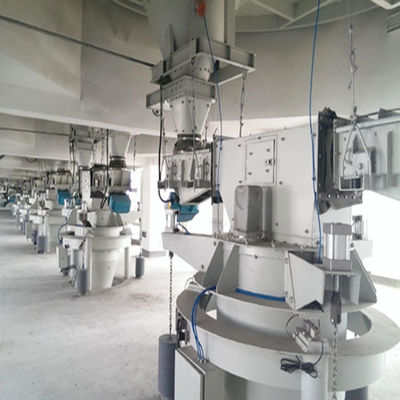 kupować 100Tpd Zakład do mieszania wsadu szklarskiego 380V System mieszania Mieszalnik materiału do szkła pojemnikowego online manufacture