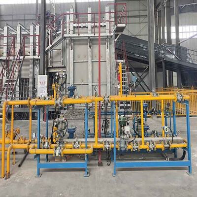 kupować System spalania gazu ziemnego Materiał ze stali miękkiej z palnikami do ogrzewania pieca produkcja online