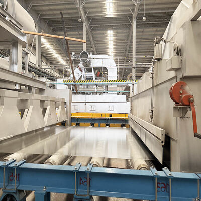 kupić 550TPD Całkowicie automatyczna linia produkcyjna szkła pływającego z kompletnym systemem Lehr'a produkcja online
