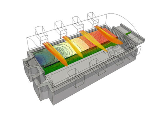 kupować Materiały ogniotrwałe Soda Lime 50T Piec do topienia szkła online manufacture