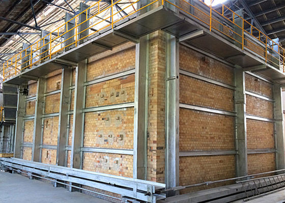 kupować Przemysł szklarski ISO14001 380V krzyżowo opalany topnik szkła online manufacture