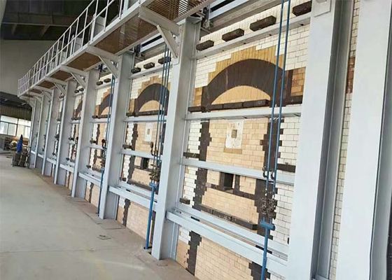kupować Olej napędowy na gaz ziemny ISO9001 380V Piec do krzyżowego opalania szkła online manufacture