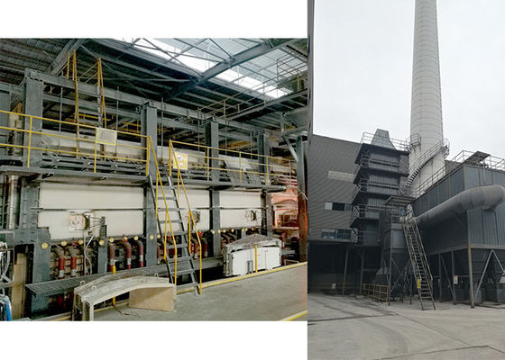 kupować Nowa technologia 100tpd pieca do topienia szkła o wysokiej wydajności produkcji online manufacture